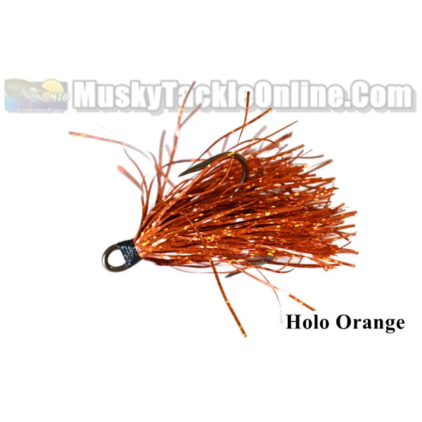 J3 Tackle's Mustad 35656BR - 3/0 - Dressed Treble Hook - Musky